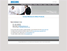 Tablet Screenshot of ir.billion.com